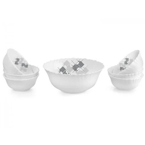 Cello White Pudding Set