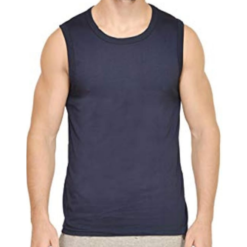 Bio Wash Plain T Shirt 100% Cotton Sleeveless