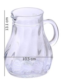 Oberglas Salzburg Imported CarafePitcherWaterJuiceCocktailWhiskeyMilk Glass Jug 1 Litre (1000ml)