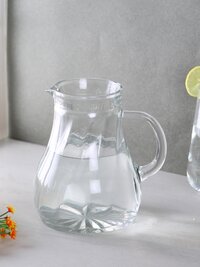 Oberglas Salzburg Imported CarafePitcherWaterJuiceCocktailWhiskeyMilk Glass Jug 1 Litre (1000ml)