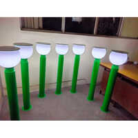 Solar Garden Light - 7 Watt Power, Green Color , Multiple Size Options With Manual Switch And Warranty