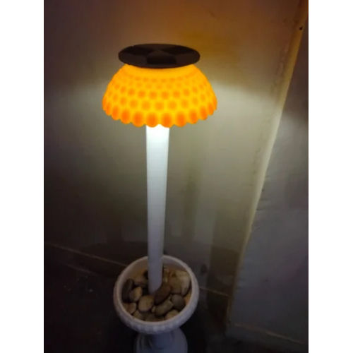 White Solar Lawn Lamp