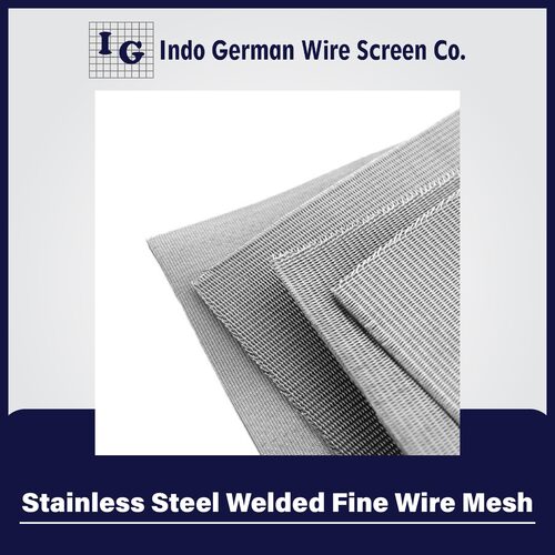 Stainless Steel Welded Fine Wire Mesh
