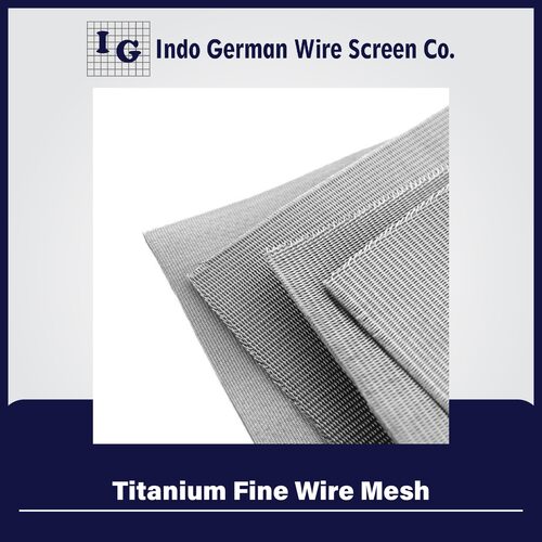 Titanium Fine Wire Mesh