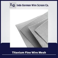 Titanium Fine Wire Mesh - Fine Wire Netting With 1x1 To 500x500 Mesh Size, Wire Diameter 0.025mm To 2.03mm, Precision Welded Structure