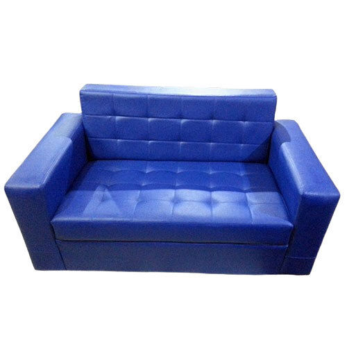 Easy To Clean Office Blue Sofa