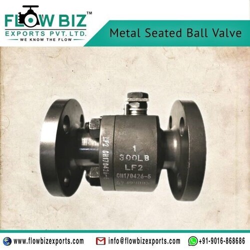 High Pressure Metal Seated Ball Valve Manufacturer in Pune