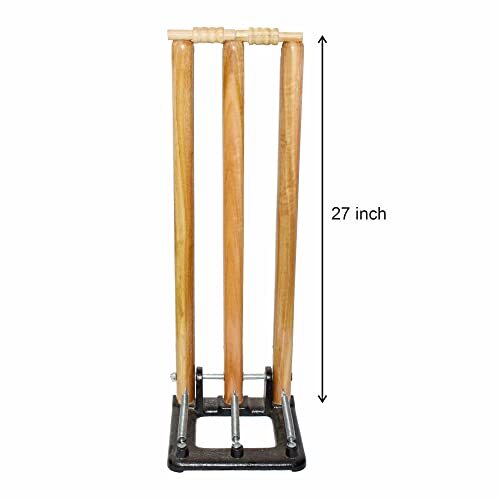 SAS Sports Cricket Wooden Spring back Stump Set