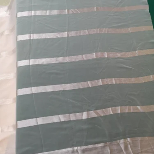 RFD Fabric Polyester fabric gold zari 58