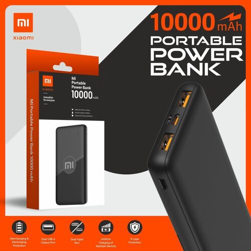 MI 10000Mah 2USB Power Bank