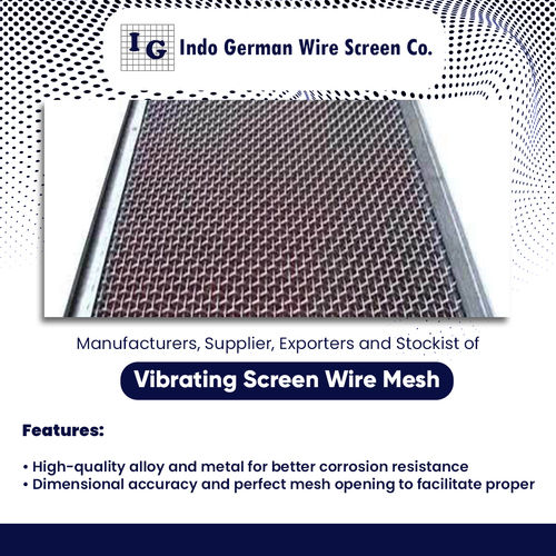 Vibrating Screen Wire Mesh For Stone Crusher