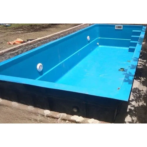 Blue Outdoor Readymade Frp Swimming Pool, For Residential, Dimension: 20 X  10 X 4 Feet at Rs 750 in Ahmedabad