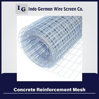 Concrete Reinforcement Mesh - Metal Alloys, Various Sizes Available , Silver Color, Coated Finish, Plain Mesh Style For Versatile Applications