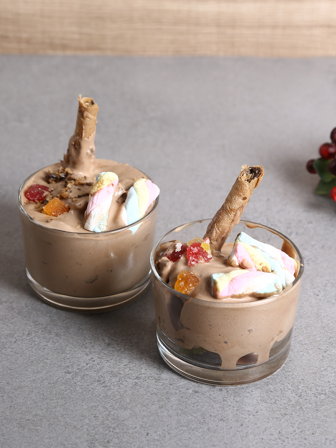 Uniglass Grande Imported Glass DessertPudding BowlsIce Cream Cups Set 200 ml Set of 4 Small
