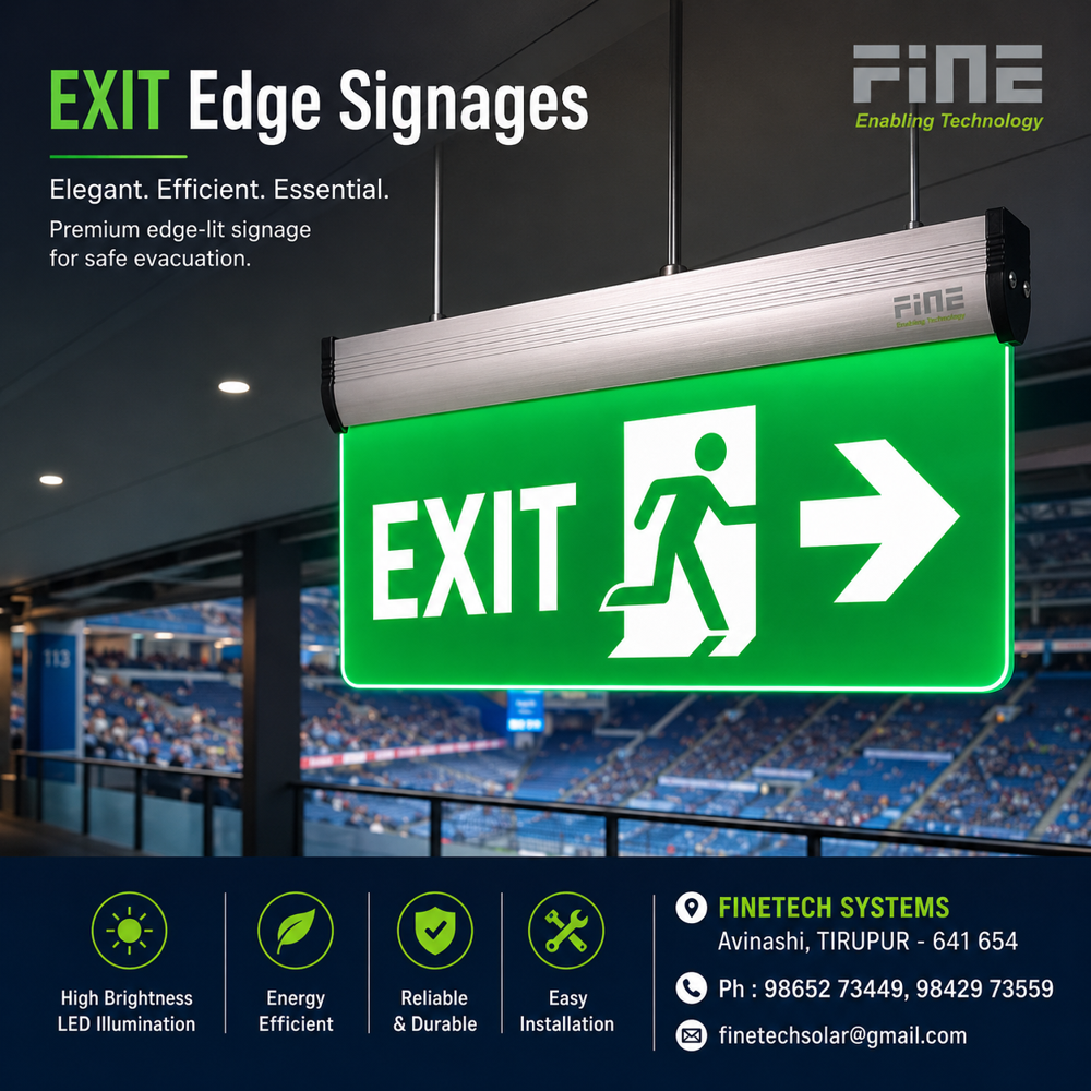 FINE LED Edge Light Edge Lite 4016 Double Face With Battery Backup