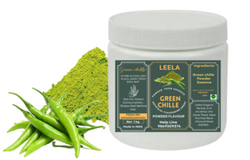 Green Chilly Powder Food Essence