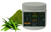 Green Chilly Powder Food Essence - Ground Chilly Pepper, Vibrant Green Color , Enhances Flavor And Spice In Culinary Dishes