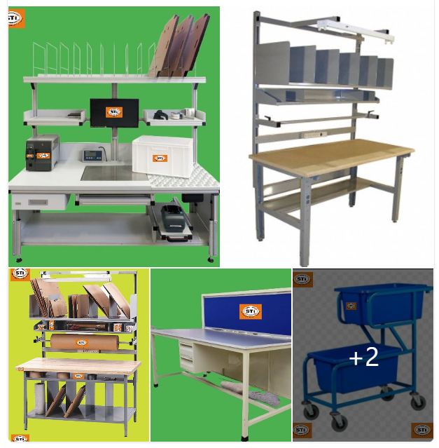 Warehouse Packaging Tables