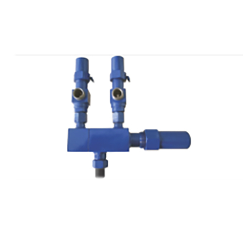 Double stop valve