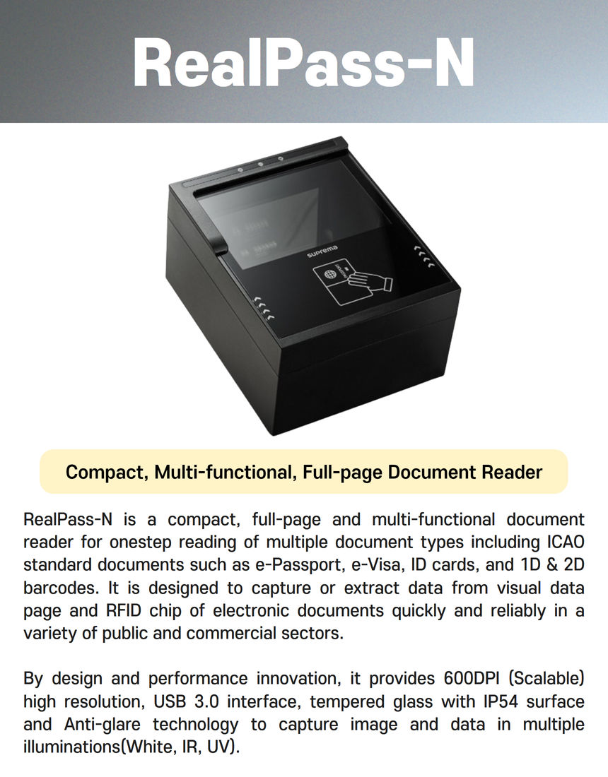 Enrollment Scanners