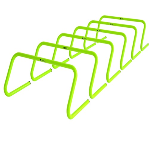 SAS SPORTS Training Hurdles (Set of 6) 9 Inch