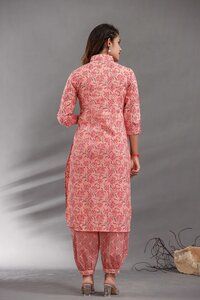 Kurti Afghani Pant Set with Dupatta