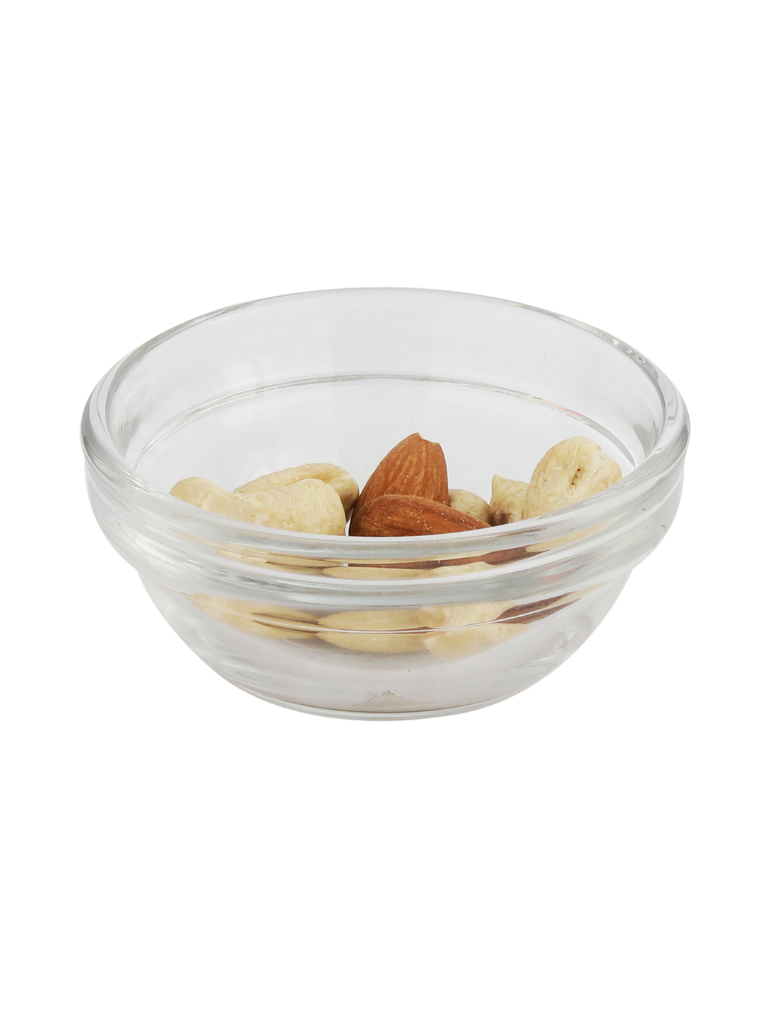 Uniglass Stackable Chutney Glass Bowls Set 75ml Set of 6 Transparent