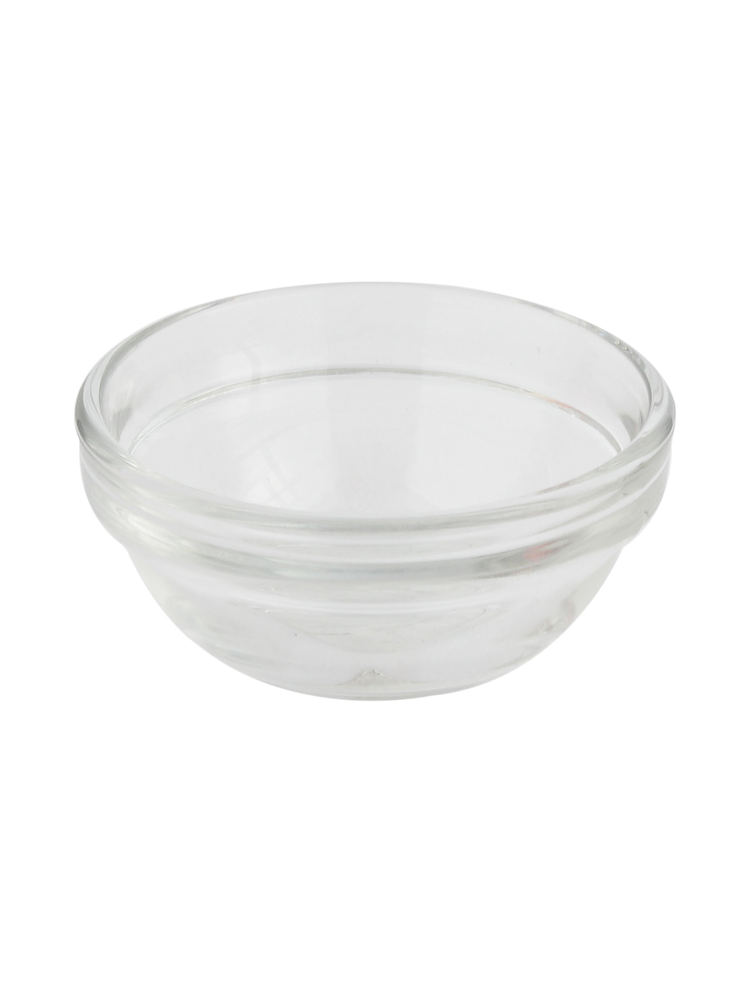Uniglass Stackable Chutney Glass Bowls Set 75ml Set of 6 Transparent