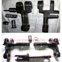 Drop Forged Chain - Stainless Steel, 76-216 Mm Pitch, Surface Hardness 550 Hv+, Breaking Strength 600 N/sq Mm | Heat Treated, Abrasive Material Transportation