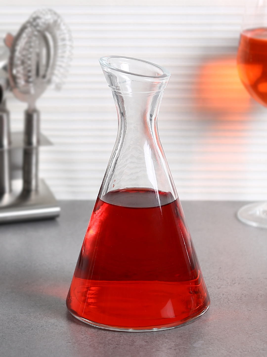 Oberglas Pisa Imported PitcherCarafeWaterMilkJuiceCocktailWhiskeyRumWine Decanter Glass1 Litre (1000ml)