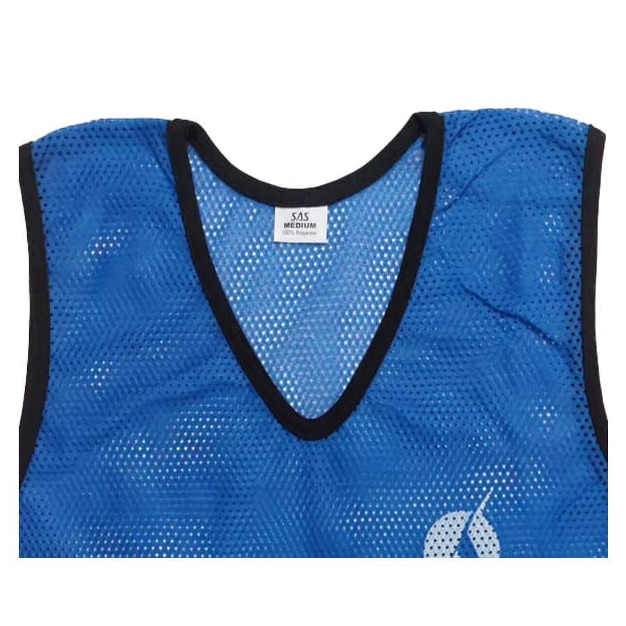 SAS SPORTS Training Bibs blue  (Set of 6) M