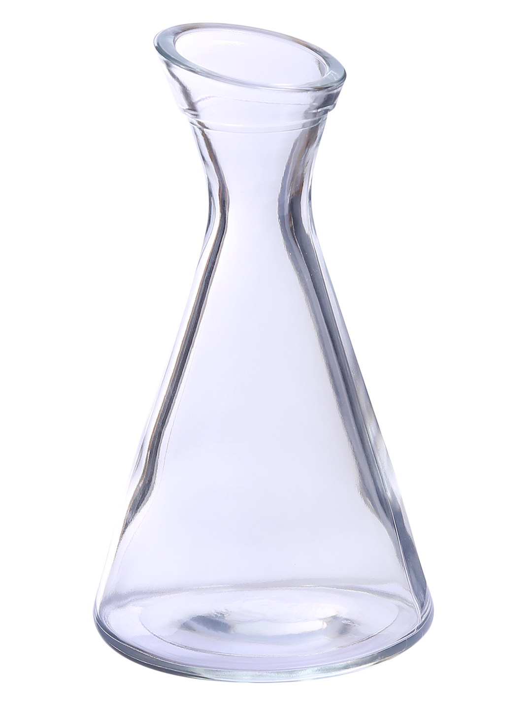 Oberglas Pisa CarafePitcherMilkJuiceWaterWhiskeyRumWine Decanter Glass Set 250ml Set of 2 Clear