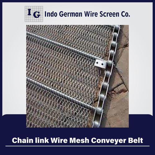 Chain link Wire Mesh Conveyer Belt