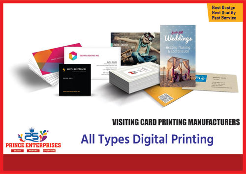 Visiting Card Printing Manufacturers By Prince Enterprises