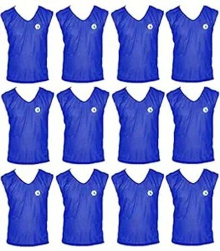 SAS SPORTS Training Bibs blue (Set of 12) M