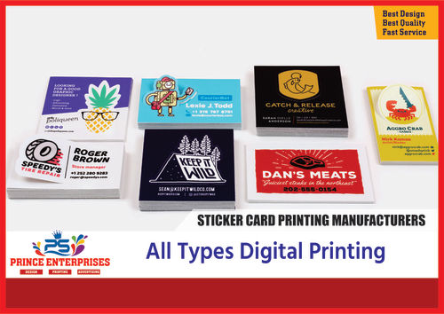 Stricker Card Printing By Prince Enterprises