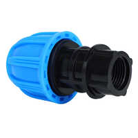 Mdpe Fitting Fta - Color: Brown And Black