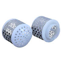 White Open Well Pump Strainer
