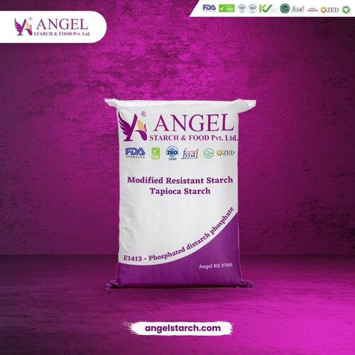 Modified Starch E 1413 - Tapioca Starch Phosphated Distarch Phosphate, White Color, Max 13% Moisture, 25kg Bag | Vegan, Gluten-Free, Non-GMO, High Dietary Fiber, Thickener & Stabilizer