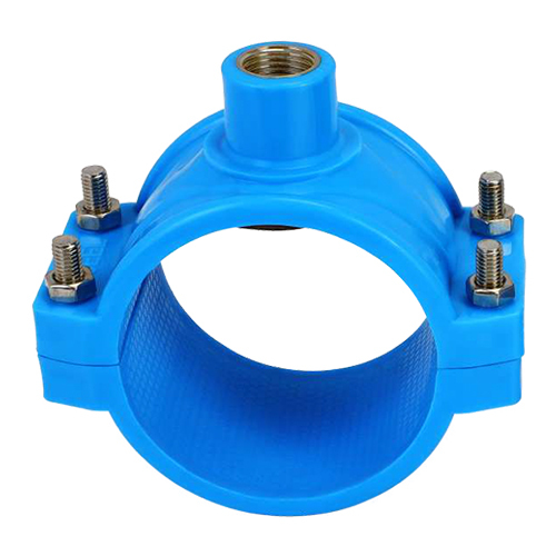Service Saddle With Insert SS Nut Bolt