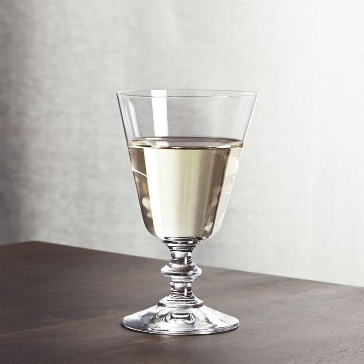 bohemia crystal Bella Engraved Red Wine Glass Set 350ml Set of 6 Dark Blue