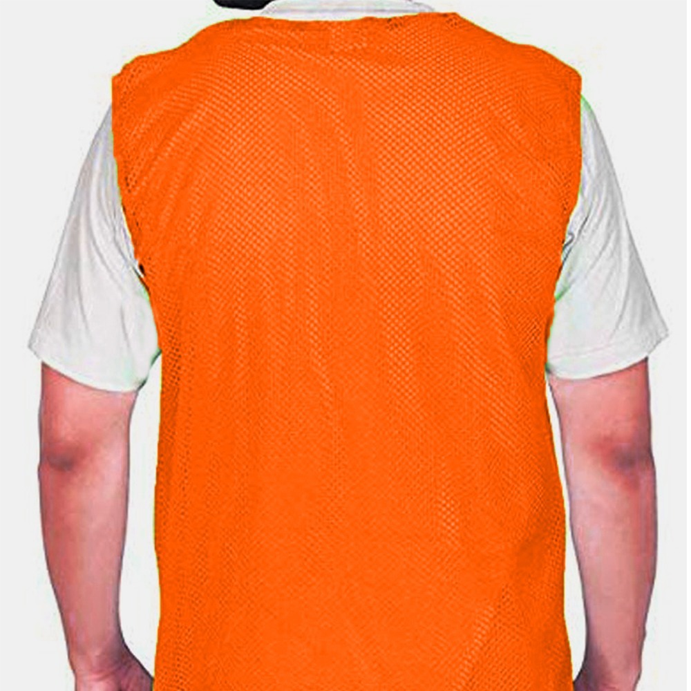 SAS SPORTS Training Bibs  (Set of 6) Orange M