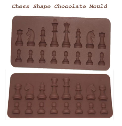 Chess Shape Chocolate Moulds