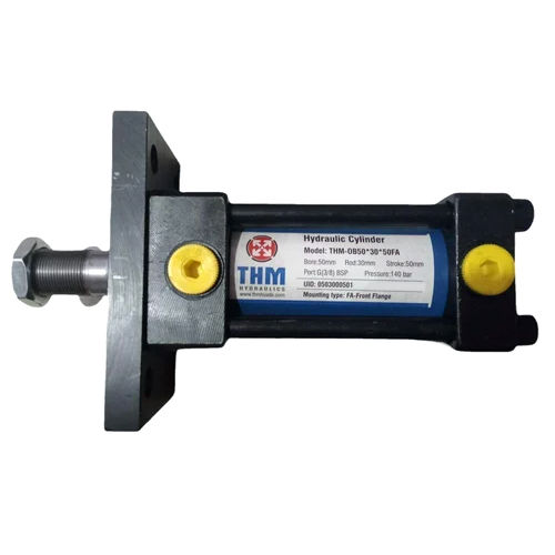 Steel Thm Front Flange Industrial Hydraulic Cylinder