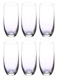 bohemia-crystal Club Tall CocktailMocktailJuiceBeerVodka Glass Set (Transparent 350ml) Set of 6