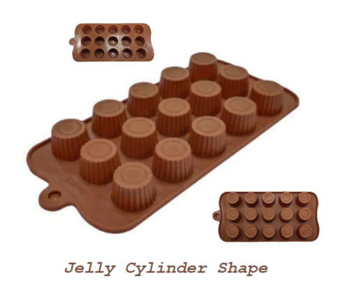 Jelly Cylinder Shape Chocolate Moulds