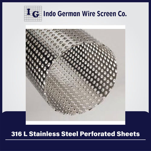 316 L Stainless Steel Perforated Sheets