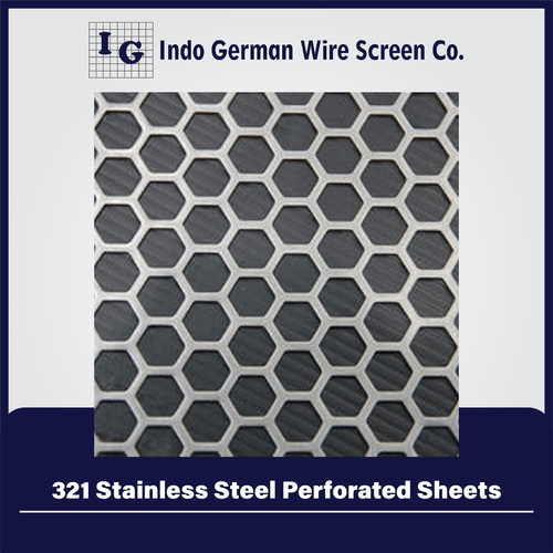 321 Stainless Steel Perforated Sheets