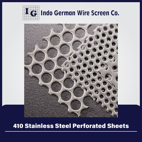 410 Stainless Steel Perforated Sheets