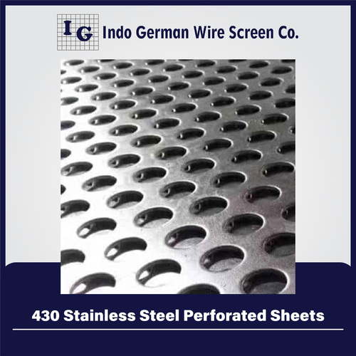 430 Stainless Steel Perforated Sheets